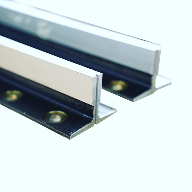 Machined guide rail